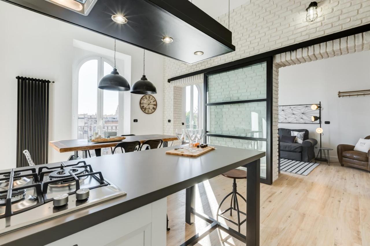 Bmga L Glam Industrial 3-Bed Apartment In Termini โรม ภายนอก รูปภาพ